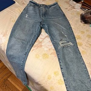 Curvy Mom Jeans Super High Rise